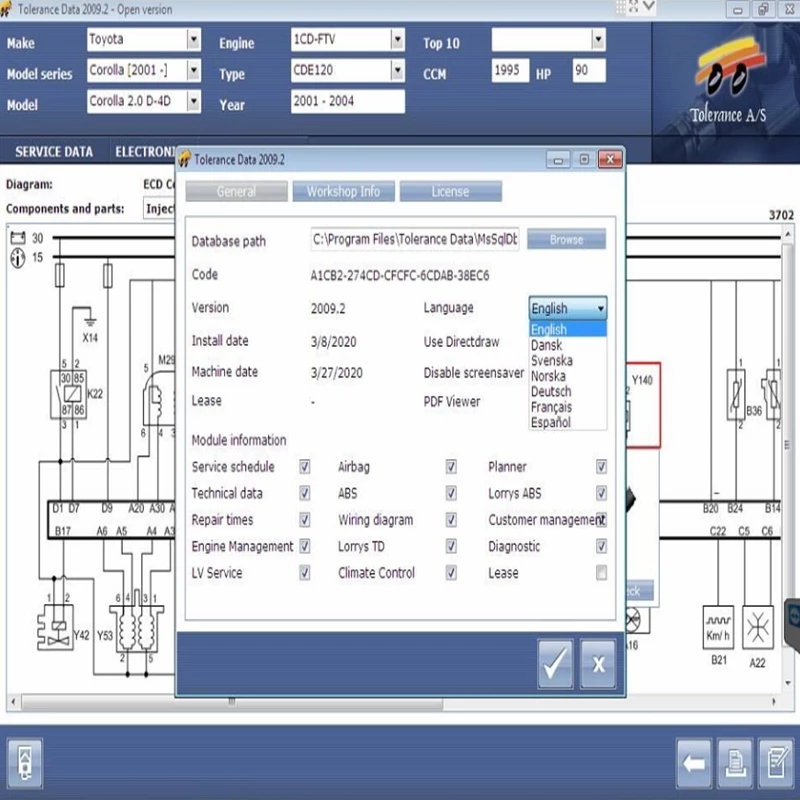 Tolerance Data 2009.2 mit Kost – Interior Design Software Bewertung und Preis