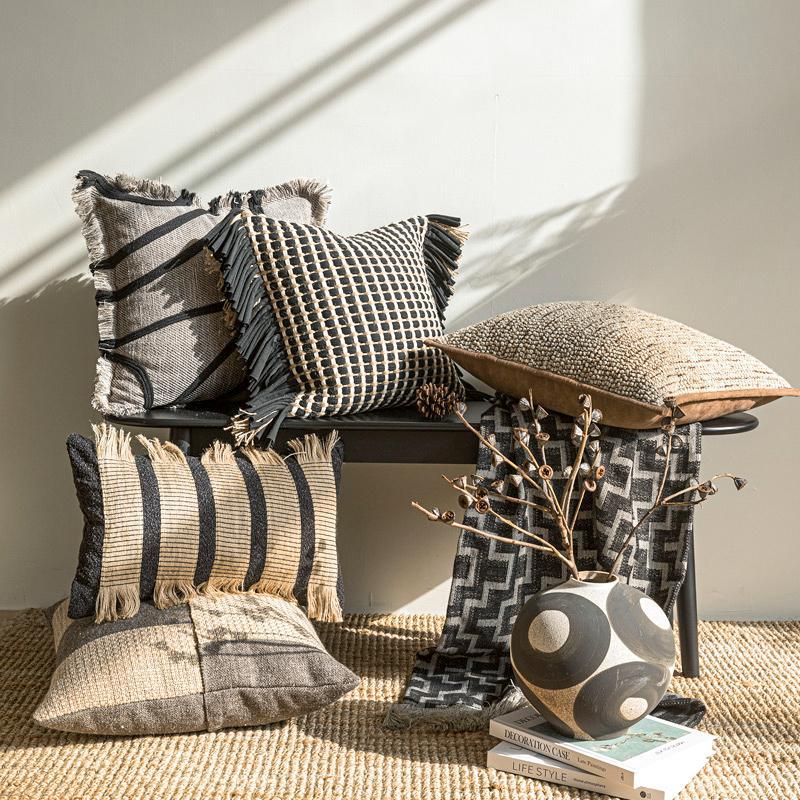 Premium Dicke Gewebte Kissenhü – Textured Throw Natural Bewertung und Preis