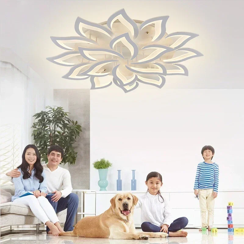 Designer LED Blütenblatt Kronl – Interior Design Studio Bewertung und Preis