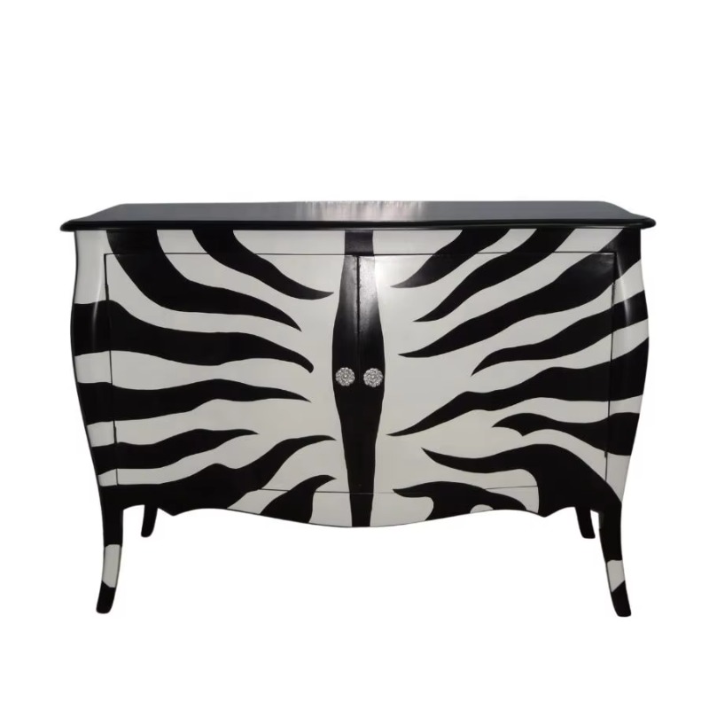 Schwarz-Weißes Sideboard oder  – Interior Design Monochrome Bewertung und Preis