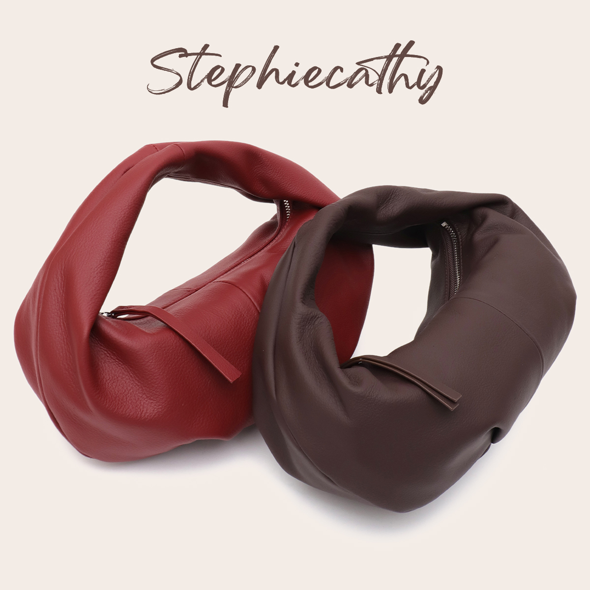 SC Weiche Echtleder-Hobo-Tasch – Interior Design Minimalist Bewertung und Preis